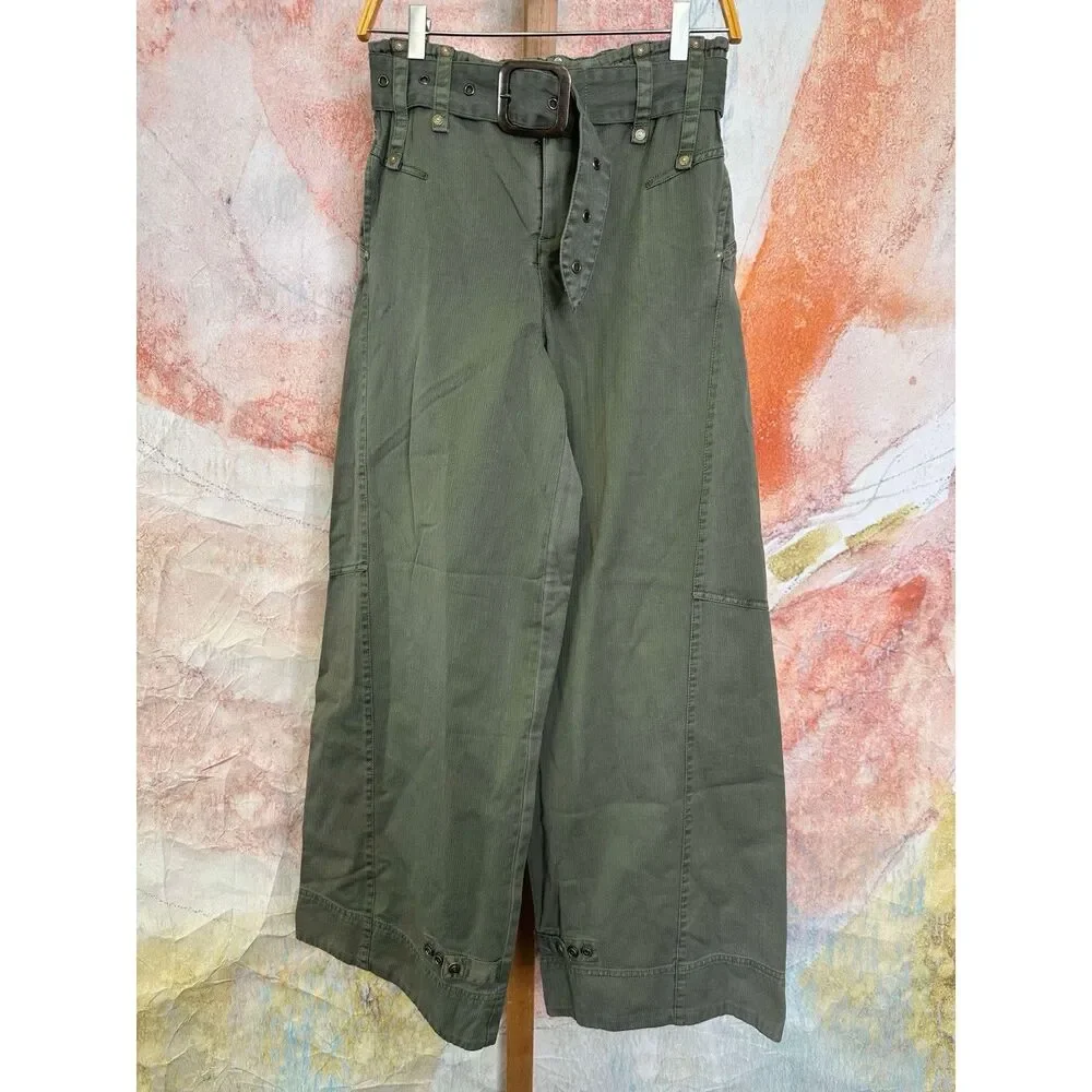 Free People We The Free Sloane Belted Pants - Picture 6 of 9